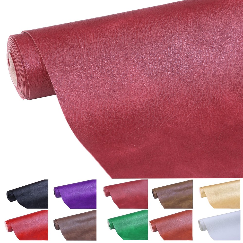 HGUAN Solid Color Soft 12 inches x 53 (30cm x 135cm), Maroon Red