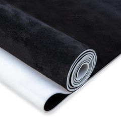 Suede Auto Headliner Fabric 54″ L × 60″ W with Foam Backing – Black Interior …