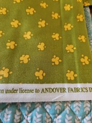 Lot Of 5 Andover Complimentary Fabrics Mixed Patterns 5 X 1 Yard Pieces New (A)