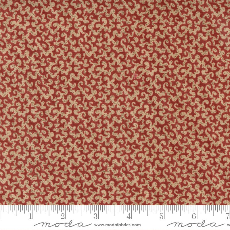 Rose 38125 16 Brick Red Moda Jo Morton