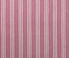 THIBAUT ANNA FRENCH REED STRIPE FUCHSIA PINK WHITE DESIGNER FABRIC BY YARD 54″W