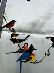 2 yards Charley Harper Canyon Fabric birds organic sierra range birch fabrics 42
