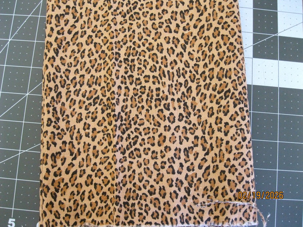 Leopard skin print