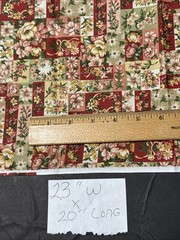 Cotton fabric lot calico cotton pieces Petite Fleurs, Hoffman Intl, Jaftex plus