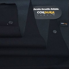 CORDURA® 1000D Nylon66 Waterproof DWR durable Military Backpack Fabric Black 60″