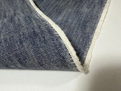 13 oz Japanese Indigo Cotton Heavy Oxford Fabric By The Yard