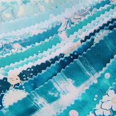 ThreadArt Jelly Roll Fabric for Quilting Crafting Sewing 40 Precut Strips