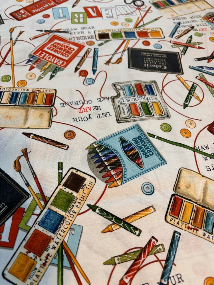 VERY RARE! Handmaids J Wecker-Frisch “Scattered Supplies” Draw Near- Quilting Tr