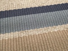 Kravet Striped Heavy Upholstery Fabric- Kochi Linen / Seascape 1.25 yd 32850-516