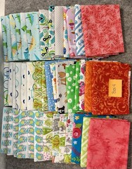 Lot Of 42 Fat Quarters, Riley Blake + Great Stash Builder Box 4