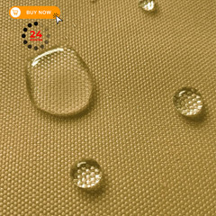 GeeComfy Waterproof Canvas Fabric by The Yard 1 36″ x 58″, Sand Yellow