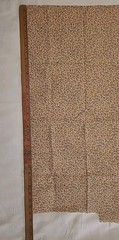 30″x40″ Fabric Ditzy Floral Vines Tan Blue Pink Berries Blueberry Vintage Style