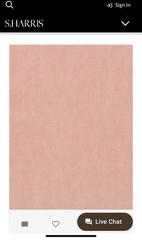 S. Harris Ankara Mohair Upholstery Fabric In Pink Quartz 17.5+/- Yards