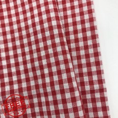 Red/White Gingham Fabric 2 Yard pre Cut 57″