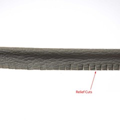 Supra Boat Puff Cord Welting 106026 | Granite Gray 5/8 x 1/4 Inch (YD)