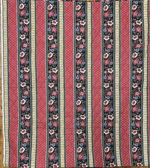 Marcus Brothers Double Sided Pre-Quilted Floral Fabric, 1 yd (36”), EUC