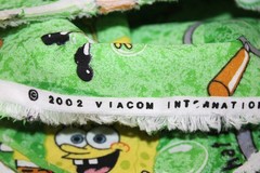 Vintage SpongeBob Fabric 5 Patterns x 1.5 Yds. Each = 7.5 Yards Nickelodeon 2002