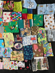 New Quilting Fabric Scraps For Quilts Scrapbooking Crafts – Lot of 30