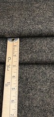$40 for 2 Yards 100% Real Wool (Coating) Italian Fabric – BROWN Tweed