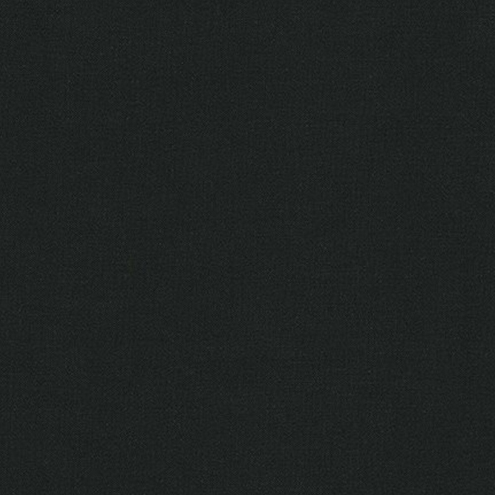Kaufman Kona Cotton, By The Half Yard, BLACK 1019, Oeko-Tex Certified