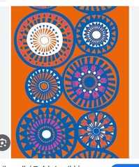 Marimekko Taikamylly Fabric Cotton 100% 148x149cm/58.26×58.66 NEW from Japan