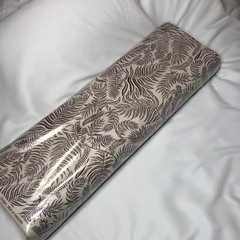 Ikea HAKVINGE Upholstry Fabric 604.765.80 Ivory With Red Fern Leaf Full Bolt