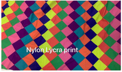 Custom Argyle Diamond Print Stretch Lycra Multicolor Nylon for Apparel – Dress