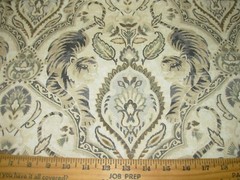 10 YDS P KAUFMANN TWIN TIGERS HEMP COTTON DRAPERY UPHOLSTERY FABRIC FOR LESS
