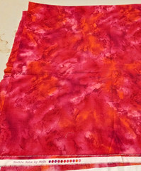 Marble Mate by Moda Quilt Fabric Bright Pink Orange Fuschia 1 1/3 yds