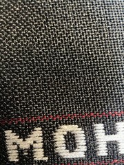 Black 25% Mohair Suiting Fabric, 4m, 300g/m US Based Seller