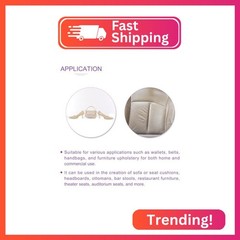 DMiotech 1 Pack 14 Inch x 53 Inch Faux Leather Sheet Furniture Cover Soft Grain