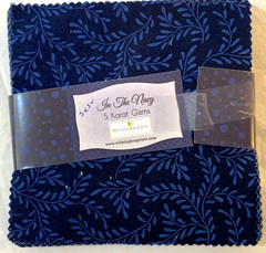 Lot of 5 Misc. 5″ Charm Packs ~ Kona Moda Wilmington Prints ~42 Squares per Pack