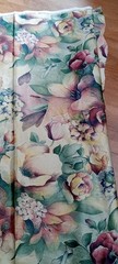 Floral Print House N’ Home Fabrics & Draperies Upholstery 4 +18″ Yds By 57″W New