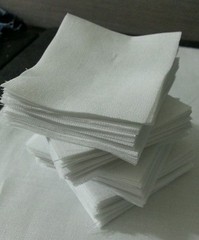 Lot of 100pcs quilt blocks, cotton charm pack, 10″ squares, WHITE solid fabric.