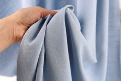Heavy Slub Linen Blend Fabric, Rayon Blend for Boho Dresses, Curtains, 51-53″