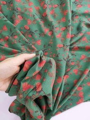 By Yard Digital Print Viscose Fabric Dress Material Quality