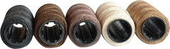 5 Rolls Sewing Threads Weaving Threads Using for Hand Sewing Hair Weft Hair Exte