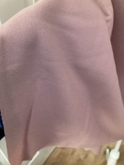 Pink Midweight Wool Jersey Fabric 60” Wide, 2 Yards 5”