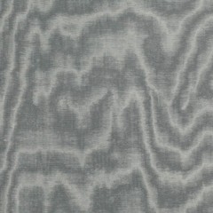 Zinc Textiles Printed Moire Uphol Fabric – Jacopo / Silver Grey 2.20 yds Z370/08