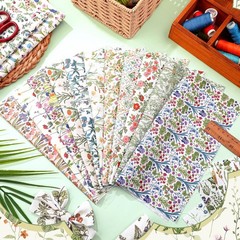 20 Pcs 10”x10” Wildflower Quilting Fabric Square Wildfloral Precuts Quilted…