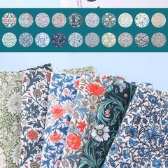 Quilting Fabric Squares Floral Patchwork 10×10 Cotton Precut 20Pcs Vintage (71