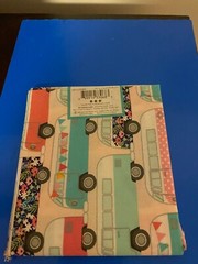 BRAND NEW CREATE IT 100% COTTON CAMPERS PRECUT SEWING AND CRAFT FABRIC 18″ X21″