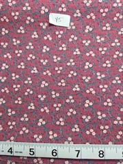 YOUR CHOICE vintage calico pink blue yellow cotton quilting Craft Fabric