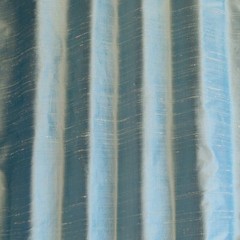 Iridescent Maya Blue Dupioni 100% Silk Fabric, 44″ Wide, By the Yard (S-152)