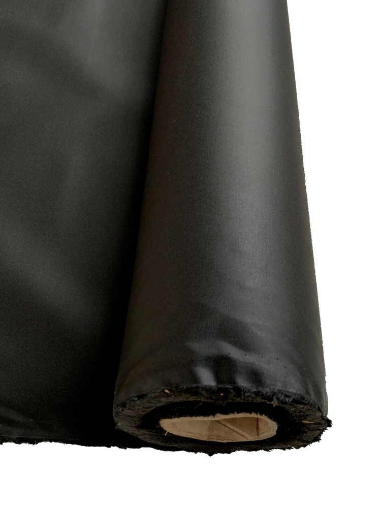 8oz WAX FABRIC COTTON CANVAS BLACK Oilcloth Waterproof Antique Soft Dress Jacket