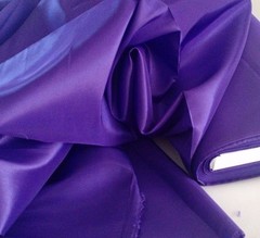 Purple Taffeta 100% Polyester 59/60″ wide by the yard or roll. Free swatches.
