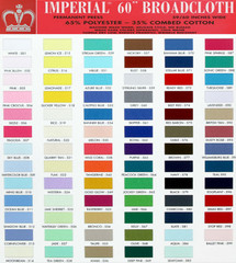 Spechler-Vogel Imperial Broadcloth 60″ Poly Cotton Fabric by the Yard