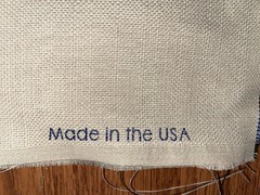 Square By Design Toys With Wheels Fabric pillow Chair Cover Embroidered USA