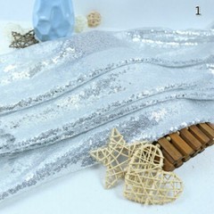 Glitz Sequin Fabric Laser Material Wedding Party Events Glitters Decoration