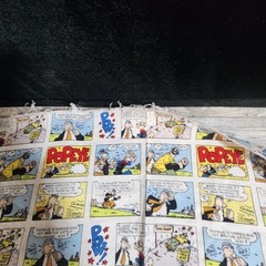 Pop-Eye Comic Strip King Features Syndicate 2005 HTF Fabric (45″Wx33″ Remnant